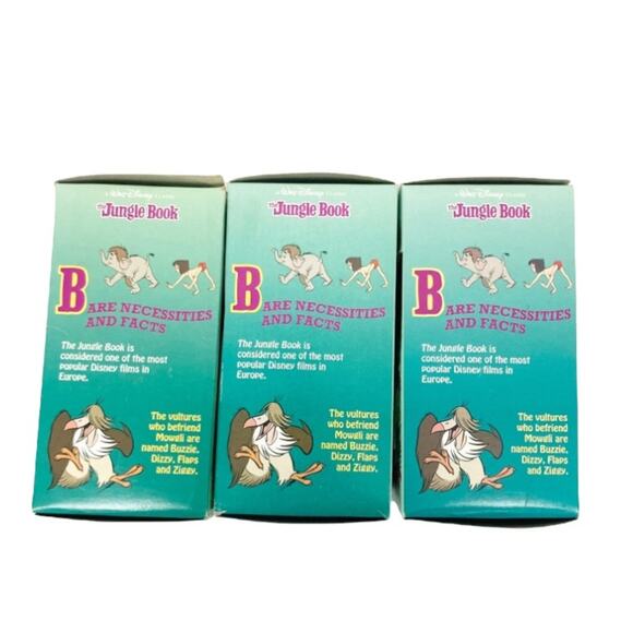 Vintage '94 Burger King Disney Jungle Book Collector Series Plastic Cup Lot of 3 - Picture 5 of 6